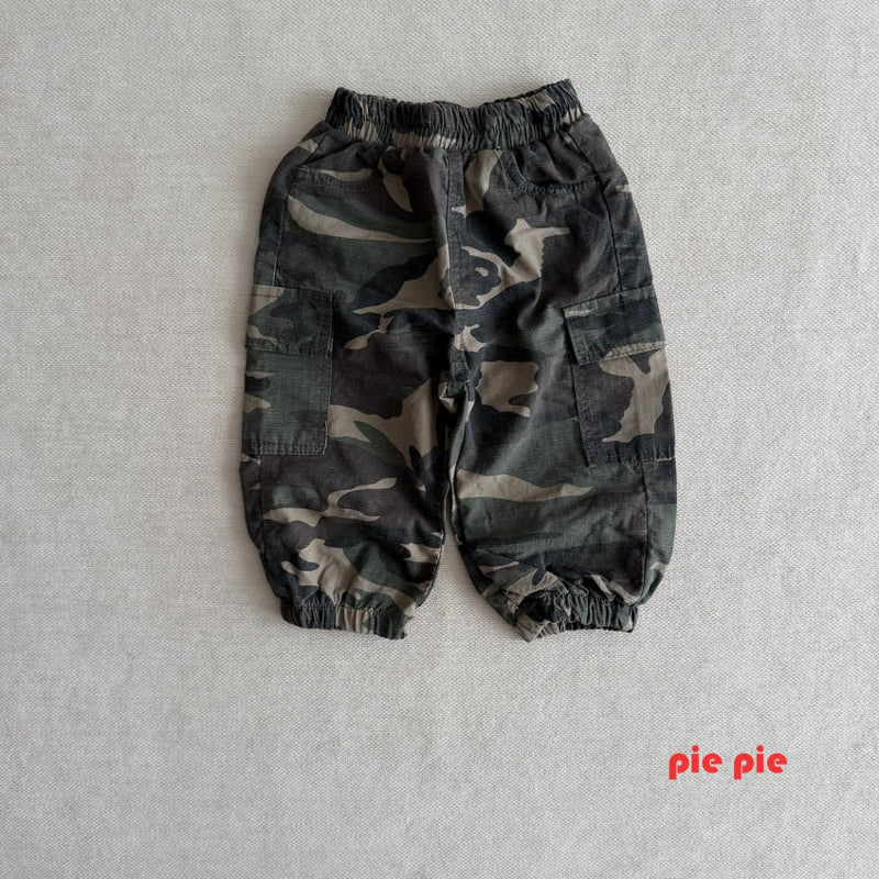 Pie - Korean Baby Fashion - #babywear - Camo Cargo Jogger Pants