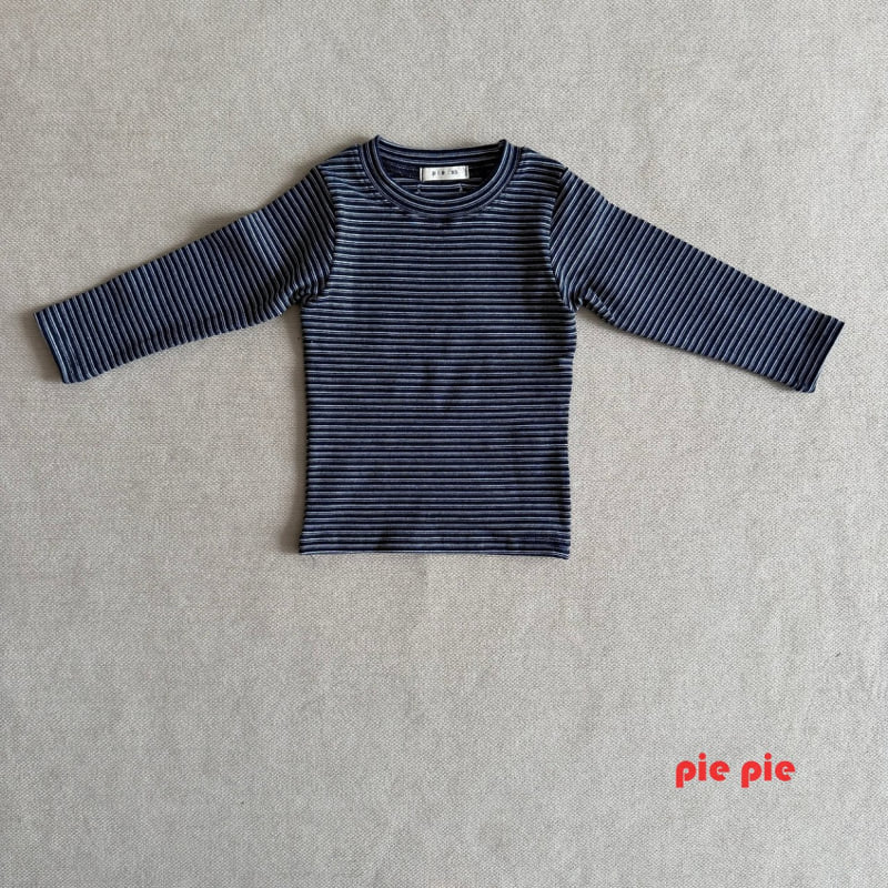 Pie - Korean Baby Fashion - #onlinebabyshop - Strawberry Milk Striped Tee - 11