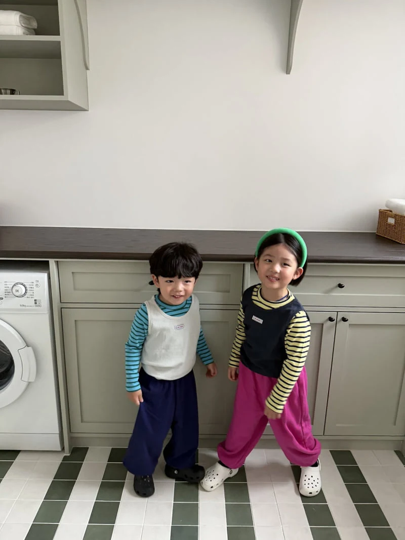 Pie - Korean Baby Fashion - #smilingbaby - Cereal Layered Sleeveless Top - 10