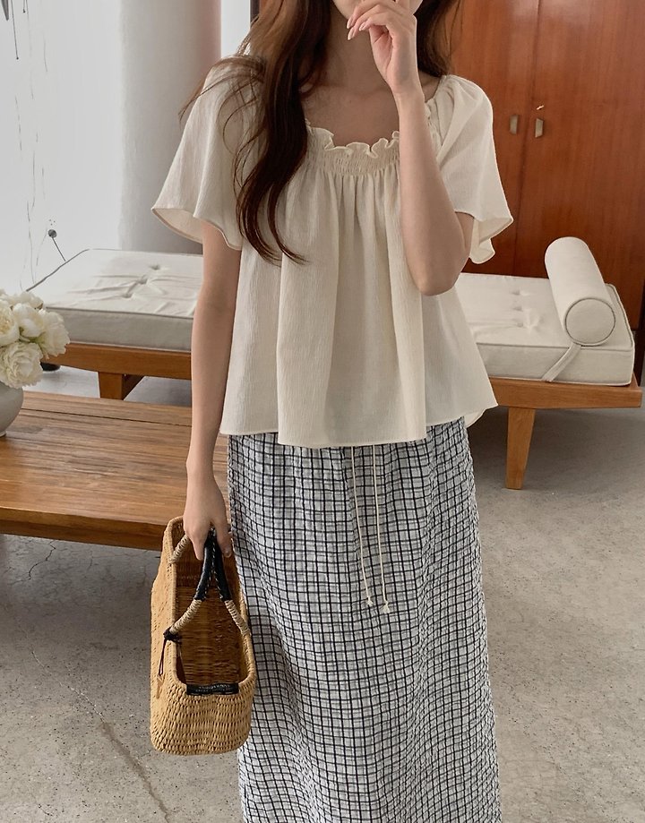 Pomelo - Korean Women Fashion - #momslook - Sarah Blouse