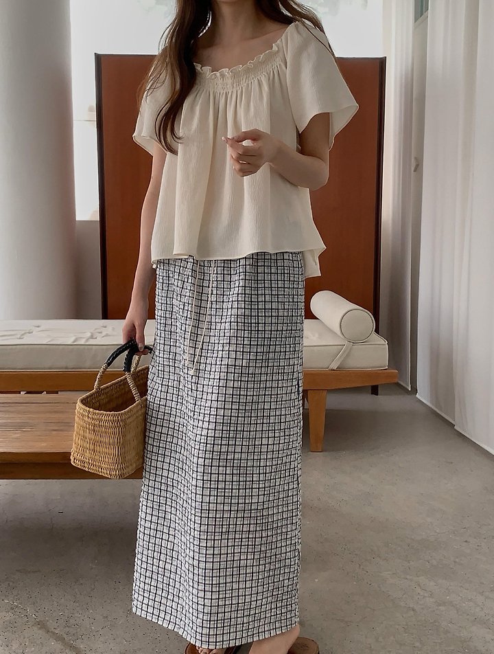 Pomelo - Korean Women Fashion - #momslook - Sarah Blouse - 11