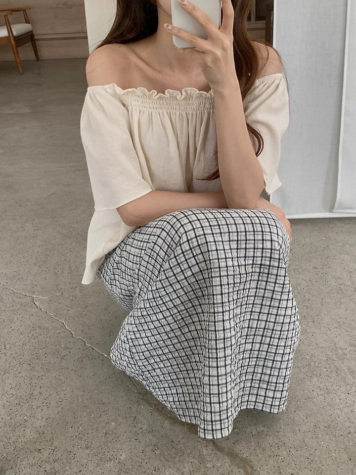 Pomelo - Korean Women Fashion - #momslook - Sarah Blouse - 7