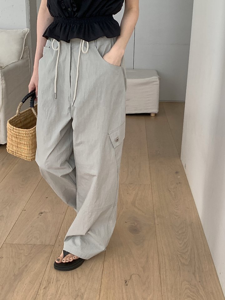 Pomelo - Korean Women Fashion - #momslook - Air Cargo Pants - 6