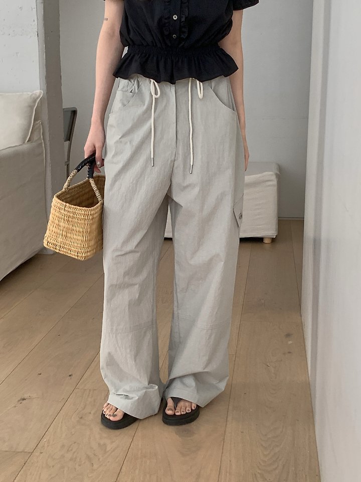 Pomelo - Korean Women Fashion - #momslook - Air Cargo Pants - 7