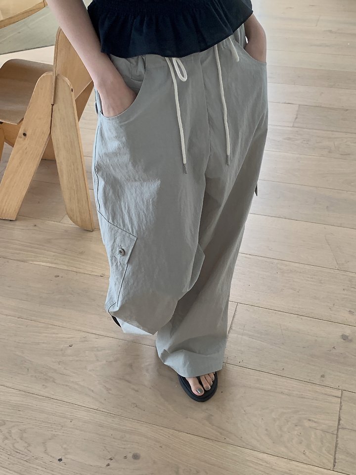 Pomelo - Korean Women Fashion - #momslook - Air Cargo Pants - 8