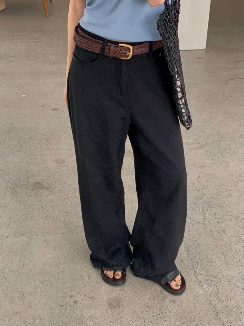 Pomelo - Korean Women Fashion - #momslook - Talk Denim Pants