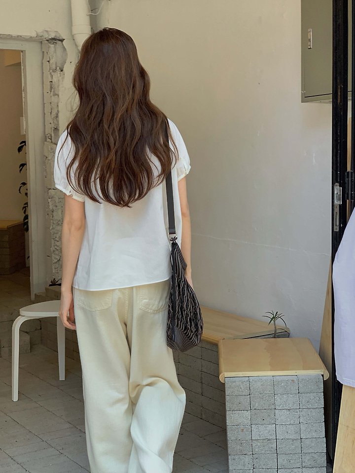 Pomelo - Korean Women Fashion - #momslook - Talk Denim Pants - 11