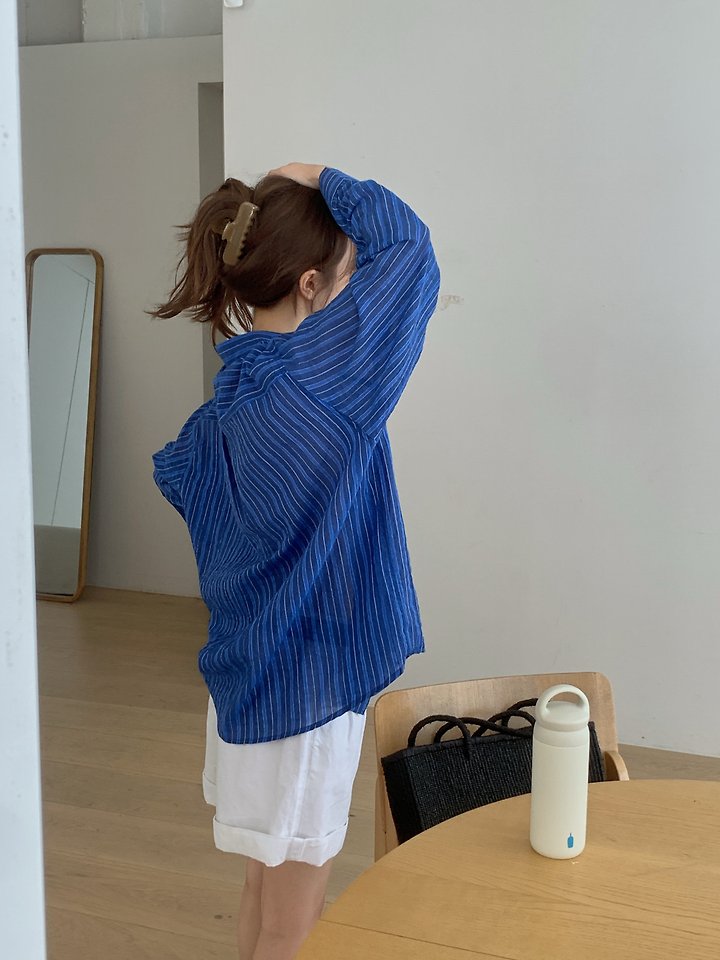 Pomelo - Korean Women Fashion - #momslook - Costa Shirt - 10