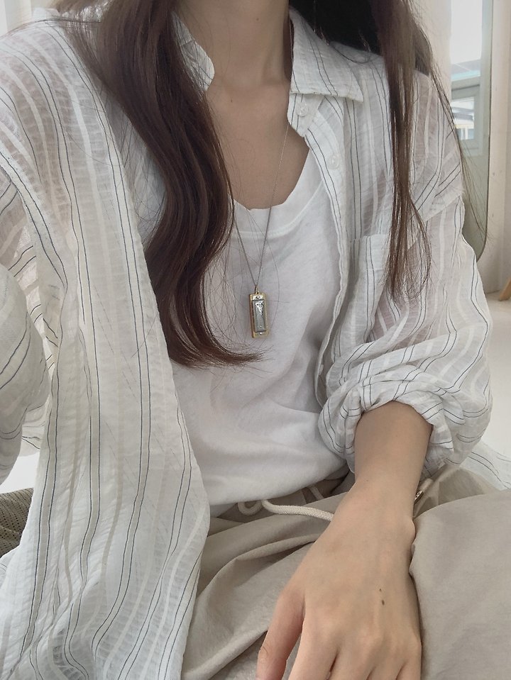 Pomelo - Korean Women Fashion - #momslook - Costa Shirt - 12