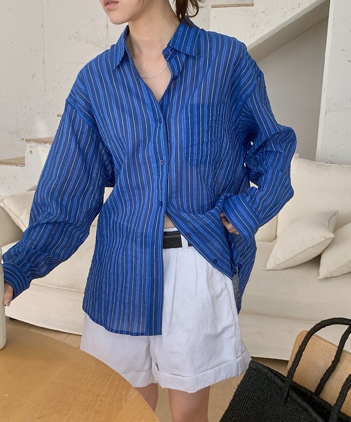 Pomelo - Korean Women Fashion - #thatsdarling - Costa Shirt - 8