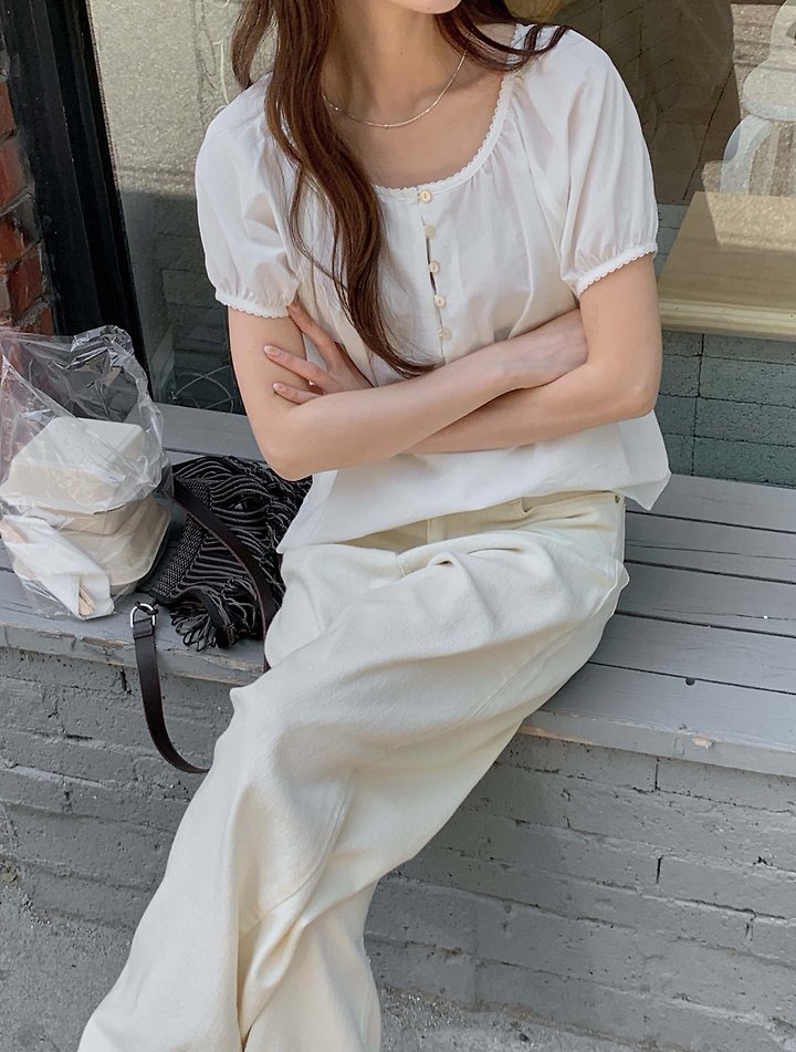 Pomelo - Korean Women Fashion - #thelittlethings - Talk Denim Pants - 10