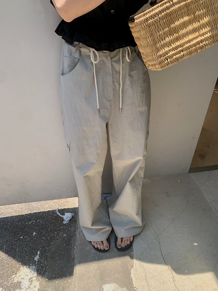 Pomelo - Korean Women Fashion - #vintageinspired - Air Cargo Pants - 10