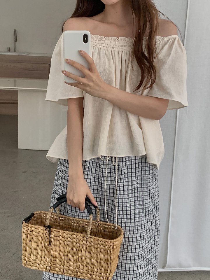 Pomelo - Korean Women Fashion - #momslook - Sarah Blouse - 4