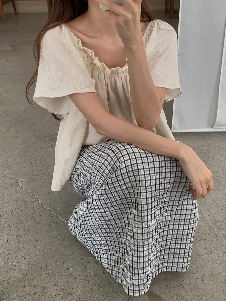 Pomelo - Korean Women Fashion - #womensfashion - Sarah Blouse - 6