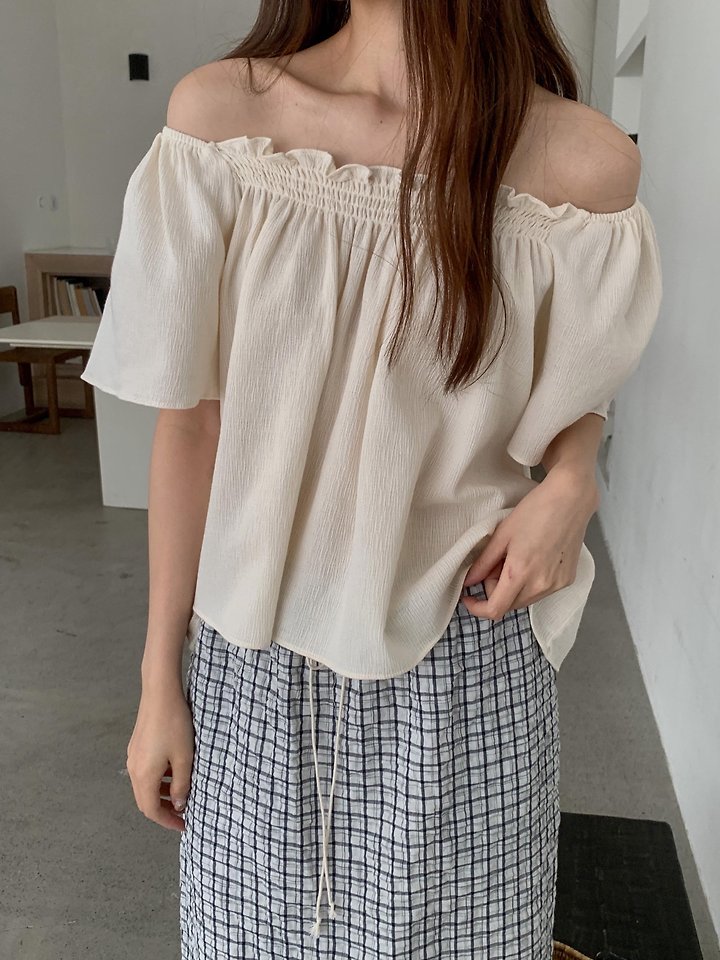 Pomelo - Korean Women Fashion - #womensfashion - Sarah Blouse - 8