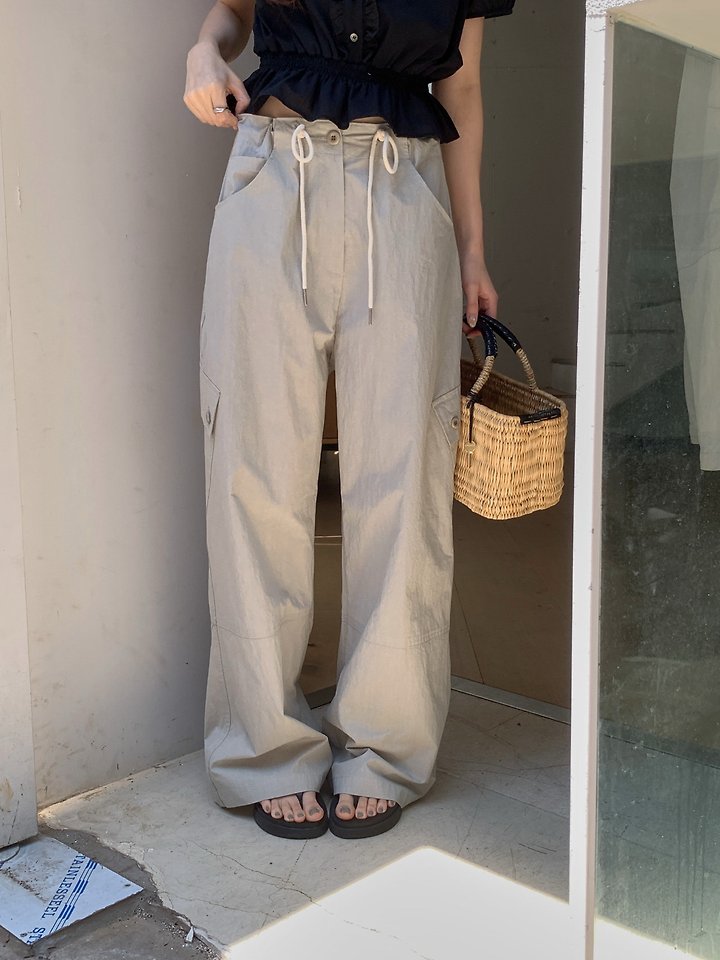 Pomelo - Korean Women Fashion - #womensfashion - Air Cargo Pants - 9
