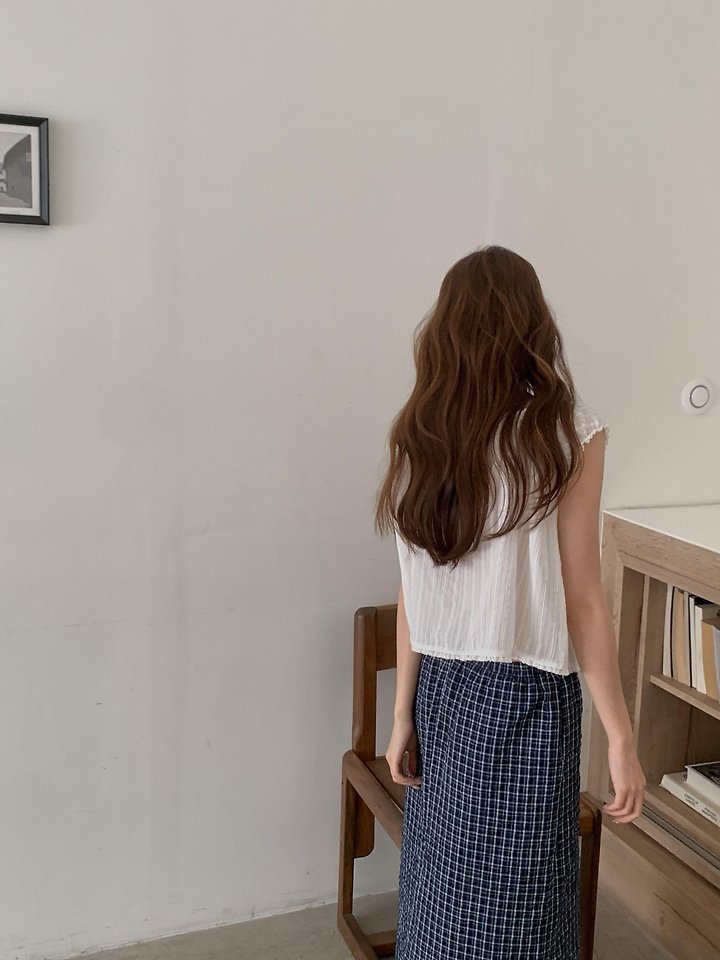 Pomelo - Korean Women Fashion - #womensfashion - Atelier Sleeveless Blouse - 3