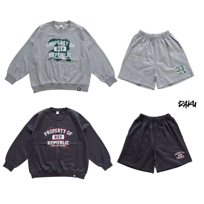 Raku - Korean Children Fashion - #Kfashion4kids - Wrap Set - 2