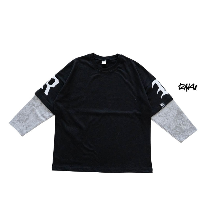 Raku - Korean Children Fashion - #childofig - Letter Tee - 3