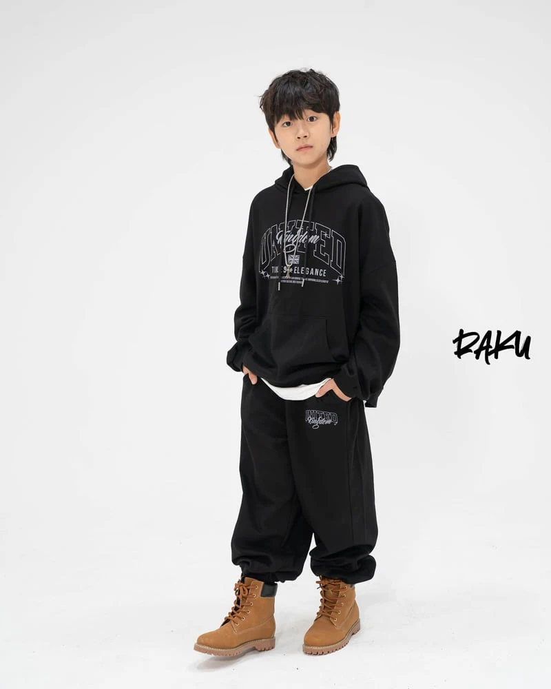 Raku - Korean Children Fashion - #childofig - Kingdom Hoodie Set - 12