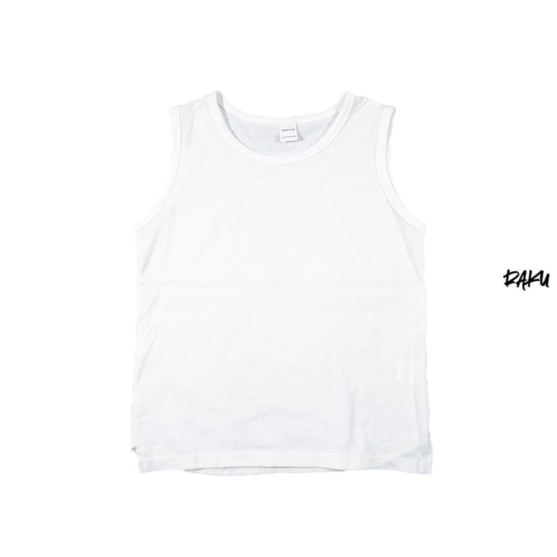Raku - Korean Children Fashion - #childofig - Asymmetric Basic Inner Sleeveless Top - 4