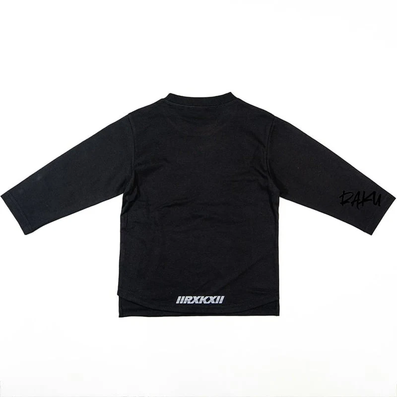 Raku - Korean Children Fashion - #discoveringself - Asymmetric Basic Inner Tee - 7