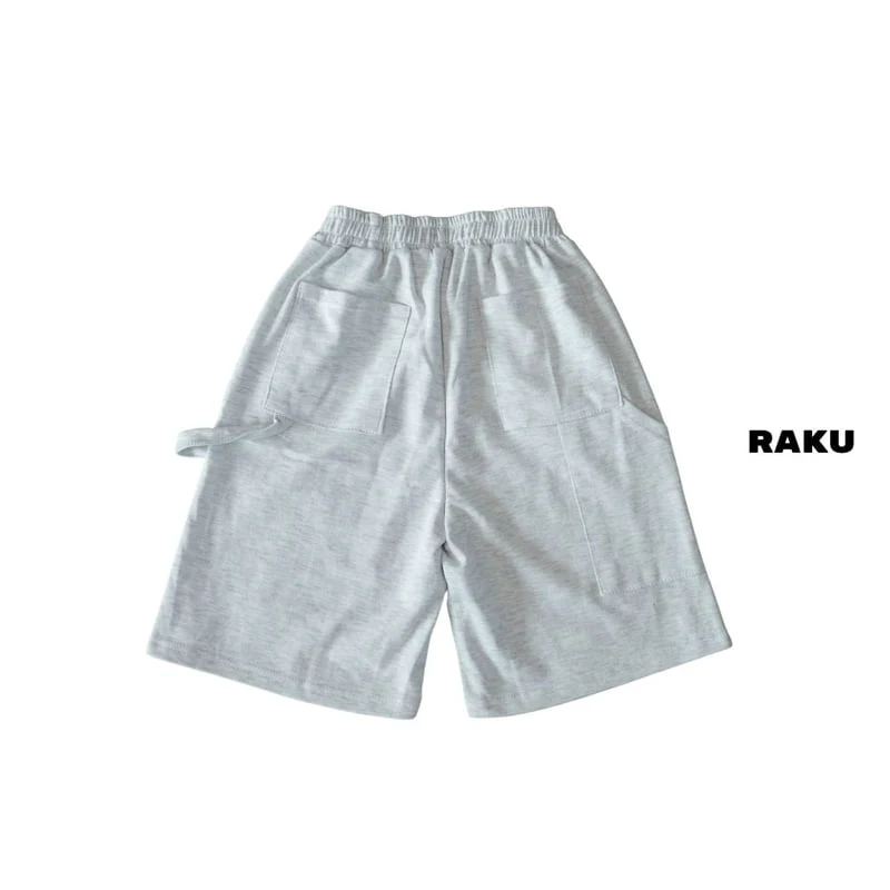 Raku - Korean Children Fashion - #kidsshorts - Summer Carpenter Pants - 6