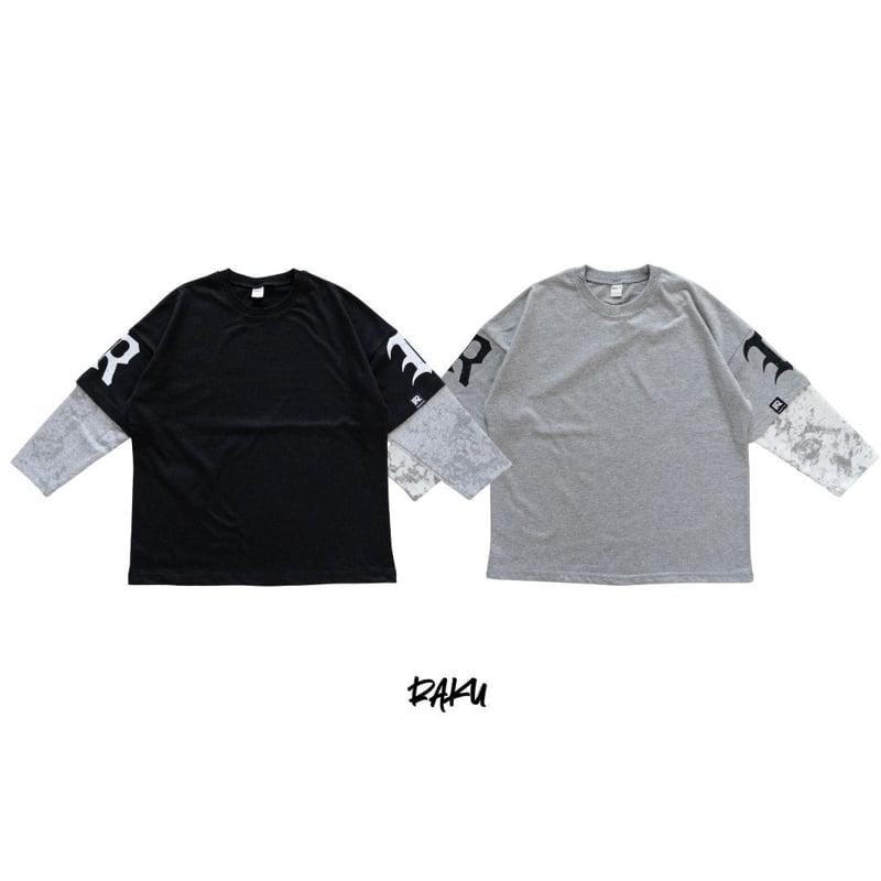 Raku - Korean Children Fashion - #prettylittlegirls - Letter Tee - 2