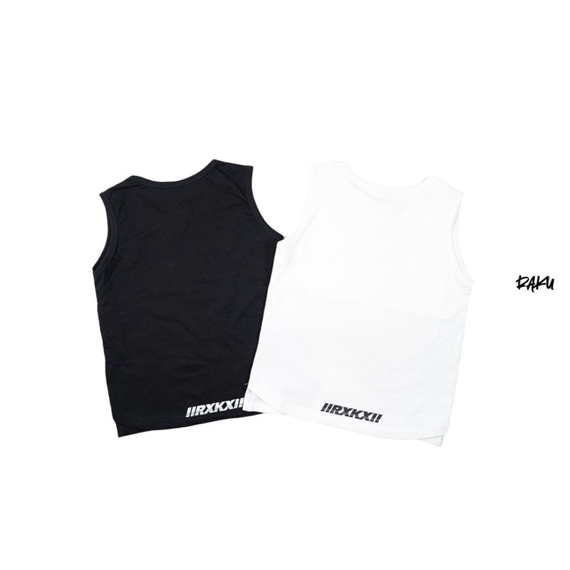 Raku - Korean Children Fashion - #stylishchildhood - Asymmetric Basic Inner Sleeveless Top - 2