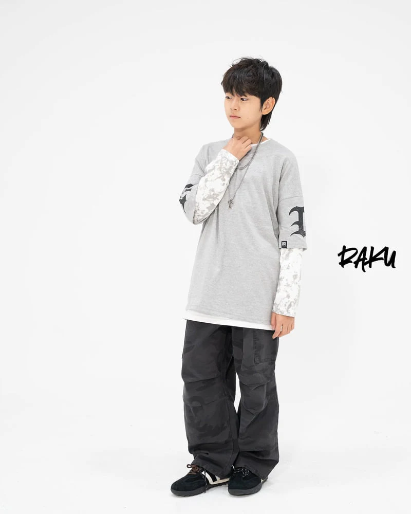 Raku - Korean Women Fashion - #thatsdarling - Letter Tee - 11