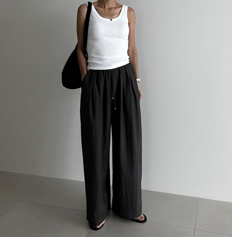 Ripple - Korean Women Fashion - #momslook - Fluid Pants - 3