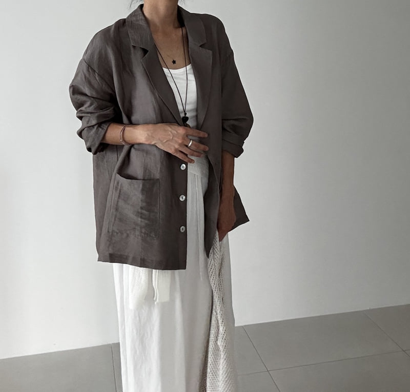 Ripple - Korean Women Fashion - #momslook - Light Jacket - 5