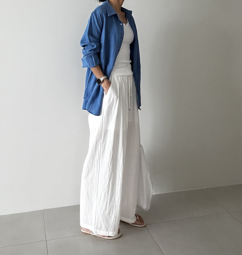 Ripple - Korean Women Fashion - #pursuepretty - Fluid Pants - 9