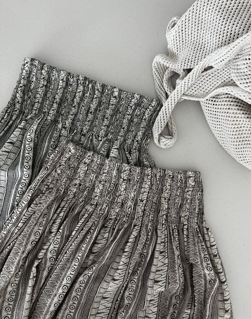 Ripple - Korean Women Fashion - #pursuepretty - Smocked Skirt