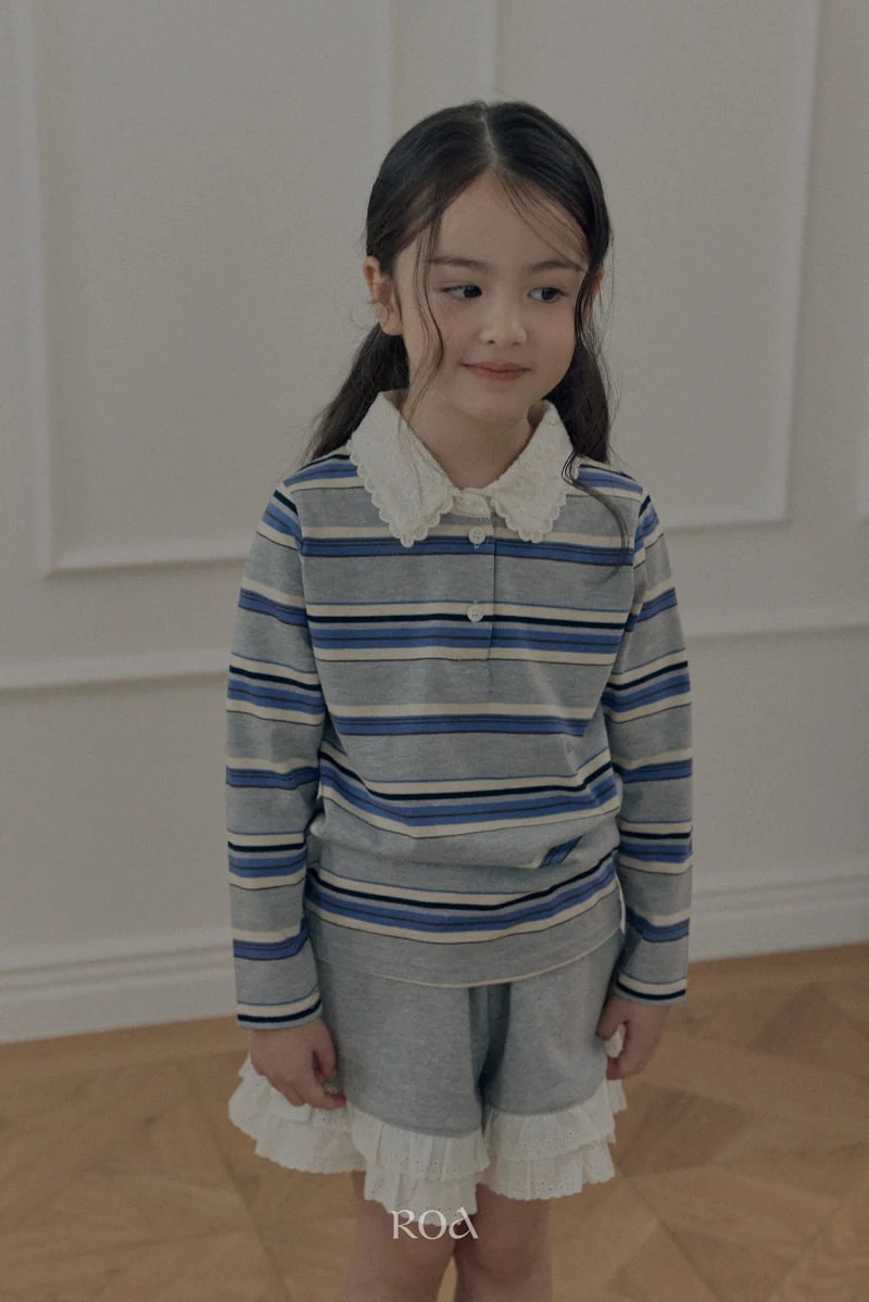 Roa - Korean Children Fashion - #kidzfashiontrend - La Vie En Collar Tee - 4