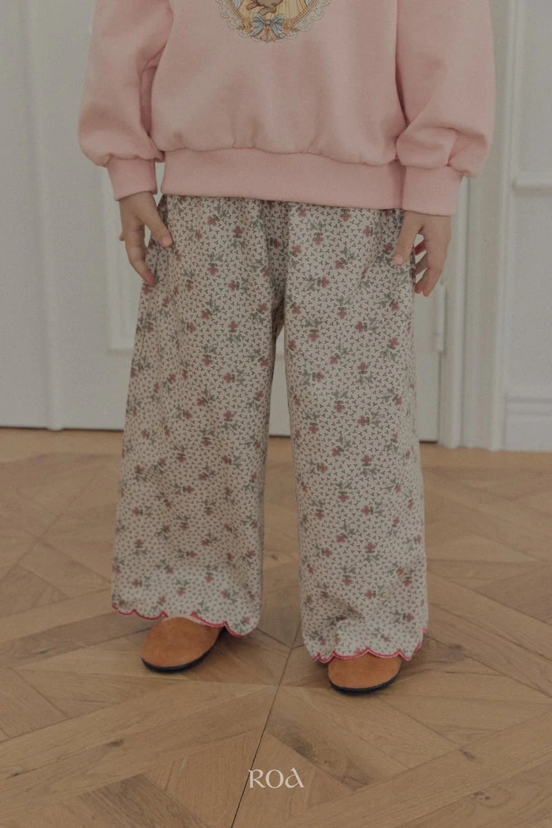 Roa - Korean Children Fashion - #childofig - Scallop Pants - 8