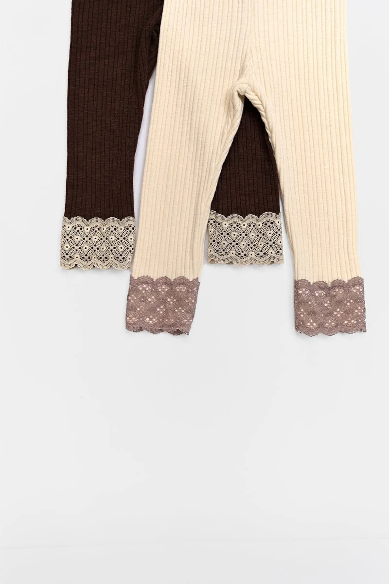 Roa - Korean Children Fashion - #kidsshorts - Chouchou Leggings - 5