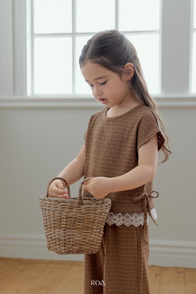 Roa - Korean Children Fashion - #kidsstore - Crinkle Set - 6