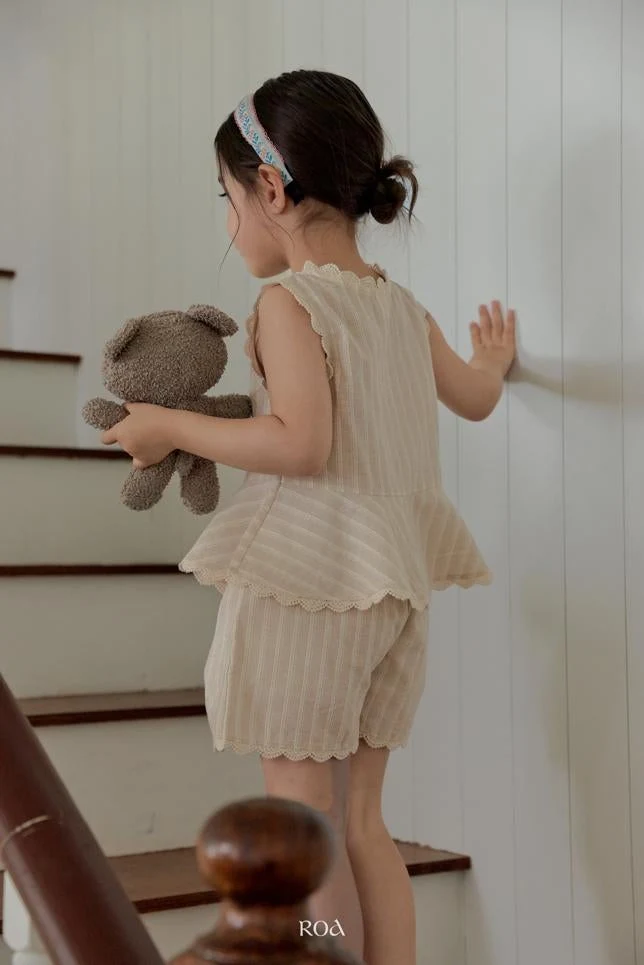 Roa - Korean Children Fashion - #kidsstore - Moen Set - 3