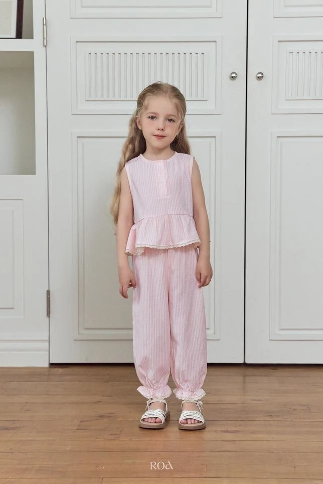 Roa - Korean Children Fashion - #kidzfashiontrend - Oat Check Set - 8