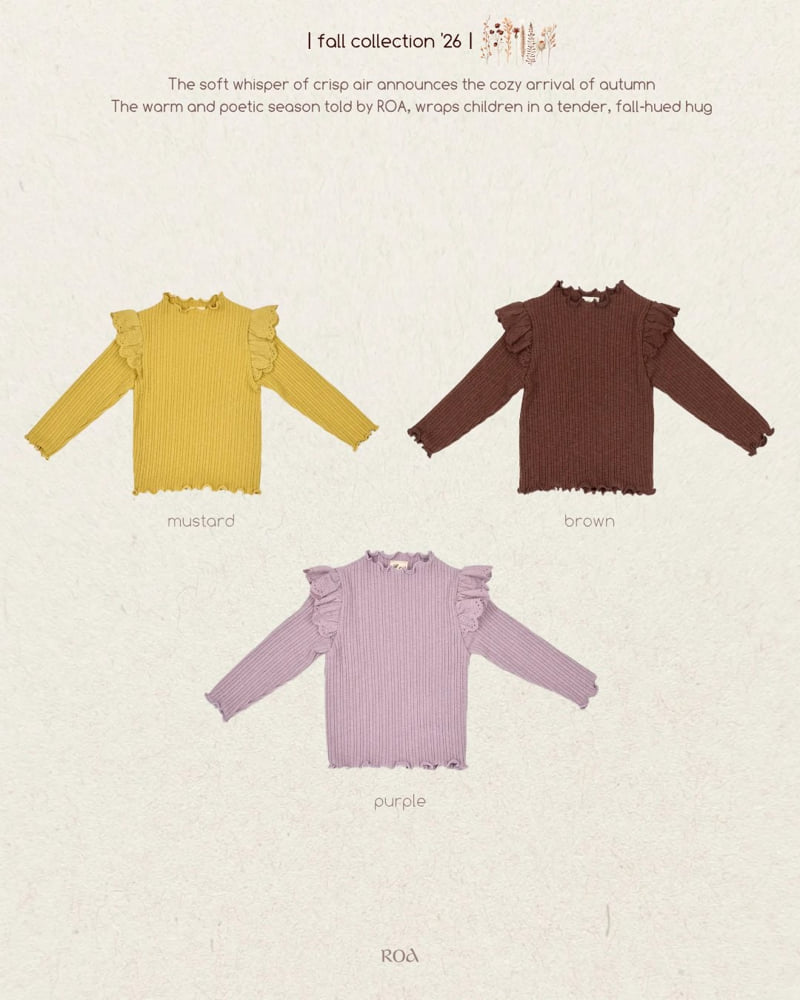 Roa - Korean Children Fashion - #littlefashionista - Roen Tee