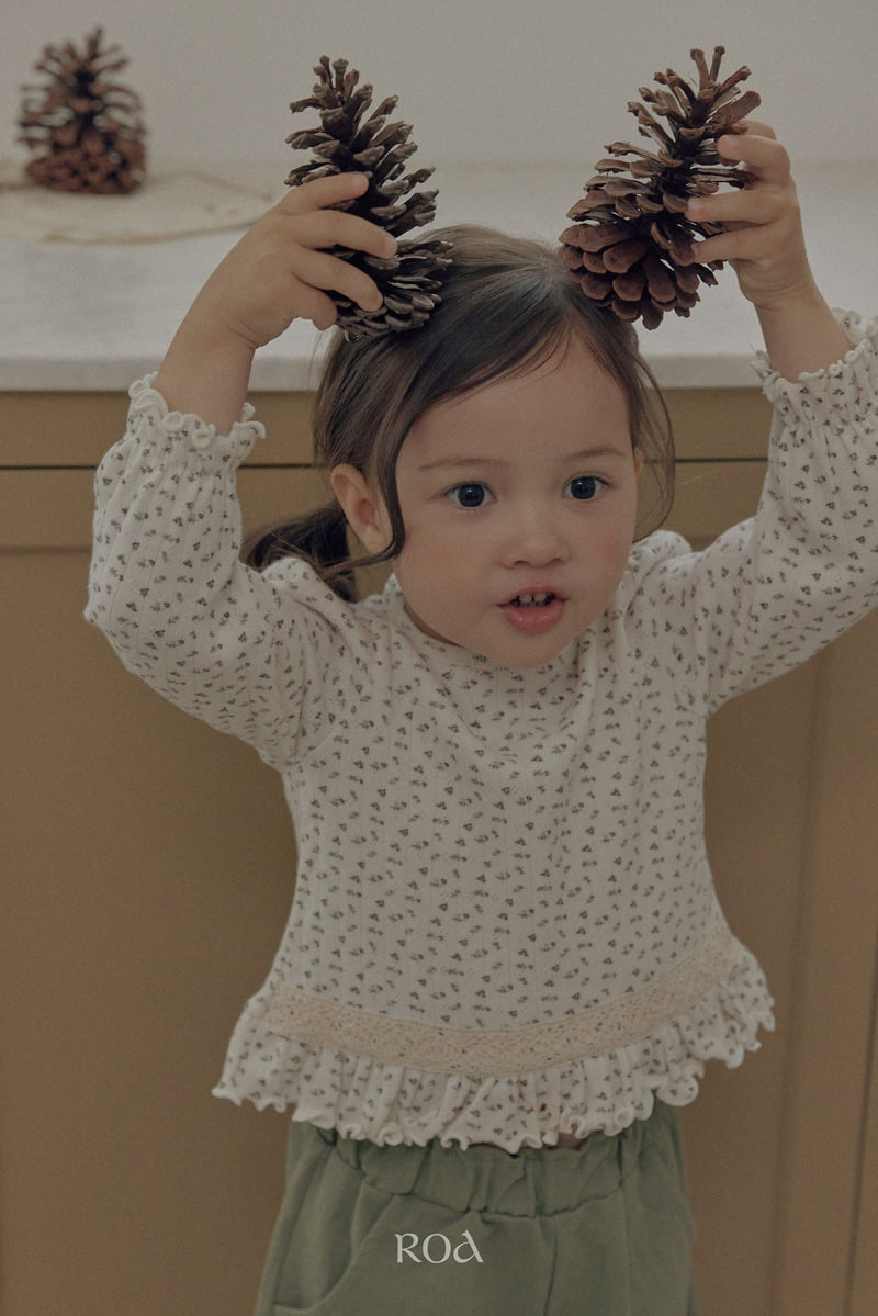 Roa - Korean Children Fashion - #magicofchildhood - Lily Interlock Tee - 8