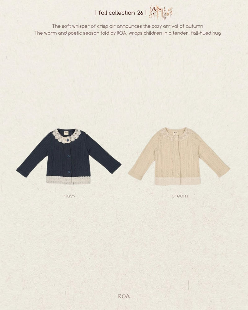 Roa - Korean Children Fashion - #minifashionista - Belle Cardigan