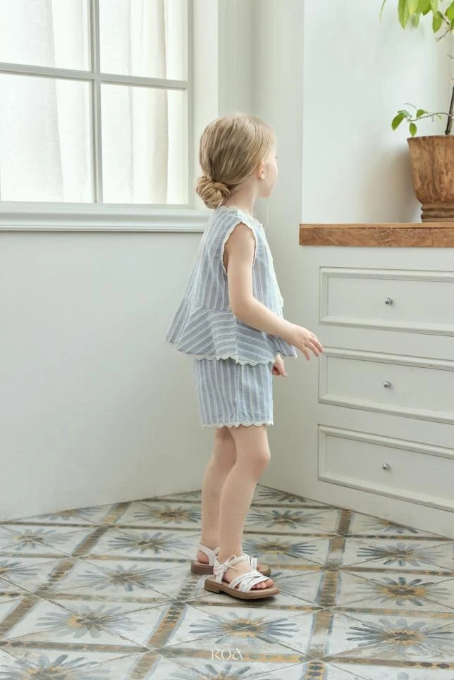 Roa - Korean Children Fashion - #prettylittlegirls - Moen Set - 9