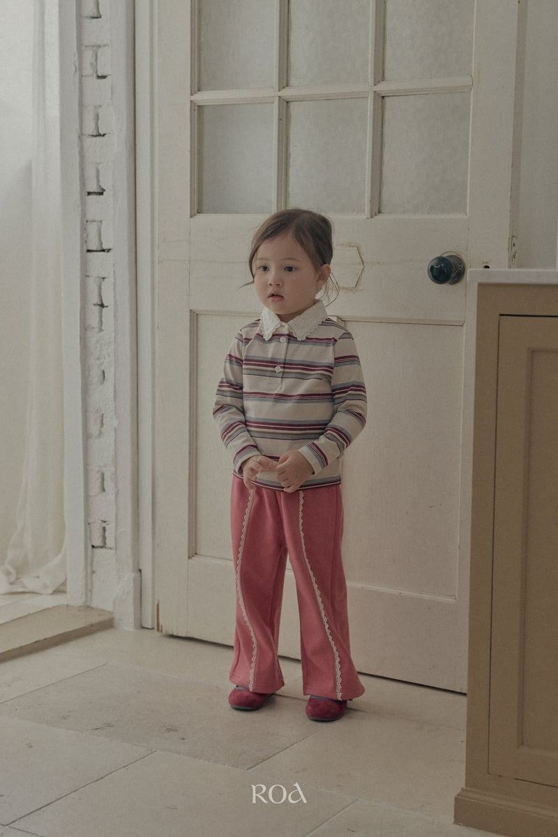 Roa - Korean Children Fashion - #todddlerfashion - La Vie En Collar Tee - 9