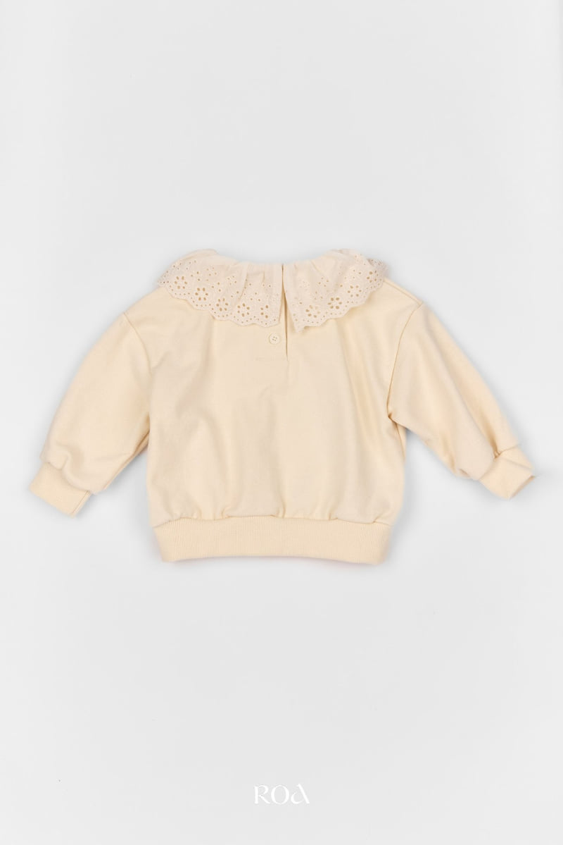 Roa - Korean Children Fashion - #toddlerclothing - Frill Sweatshirt - 11