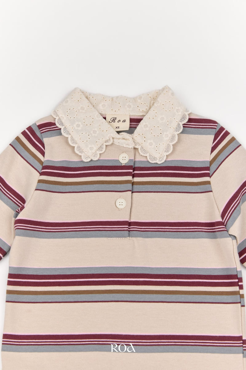 Roa - Korean Children Fashion - #toddlerclothing - La Vie En Collar Tee - 10