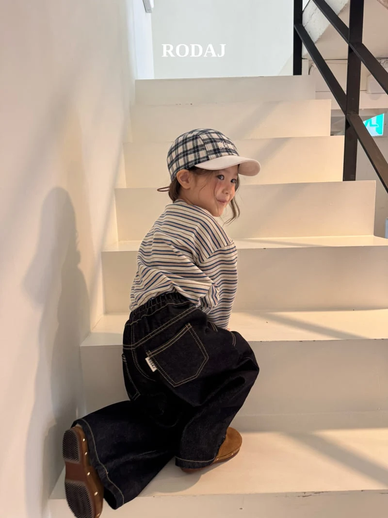 Roda J - Korean Children Fashion - #Kfashion4kids - Pig Line Tee - 7