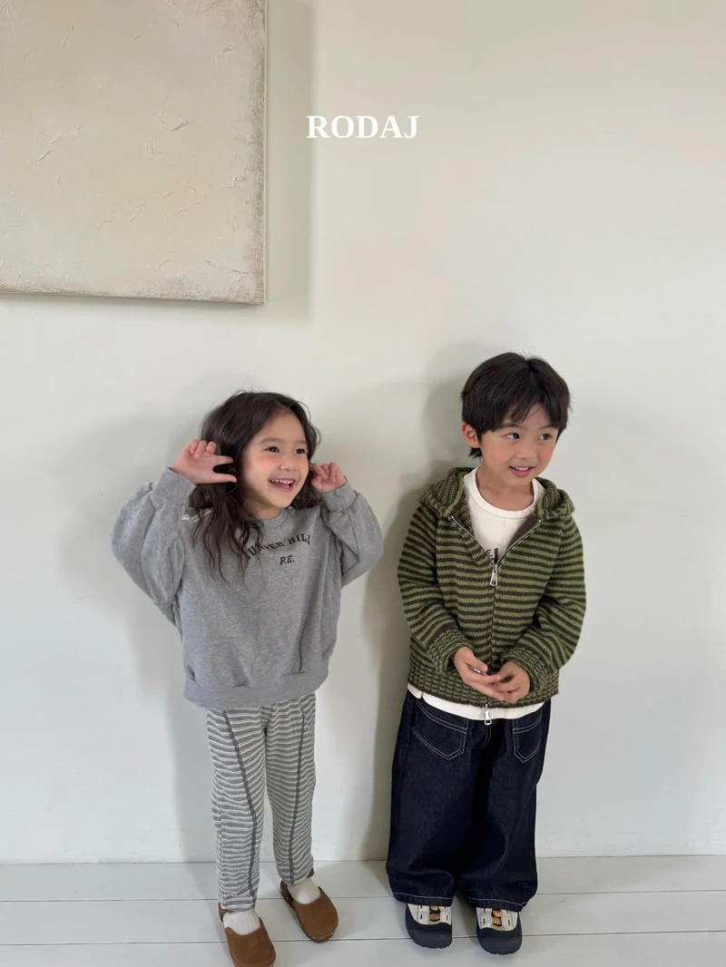 Roda J - Korean Children Fashion - #Kfashion4kids - Rhythm Hooded Knit - 3