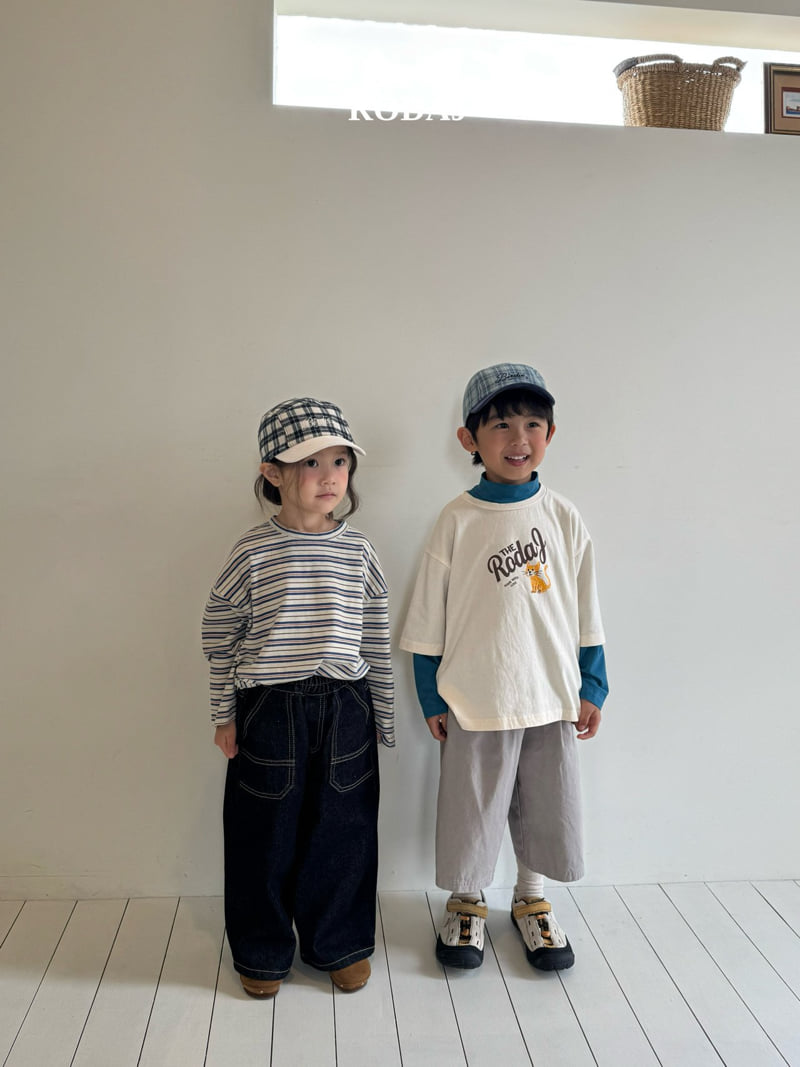 Roda J - Korean Children Fashion - #Kfashion4kids - Cheese Cat Tee - 12